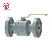 Dvodijelni RTJ plivajući kuglični ventil od kovanog čelika